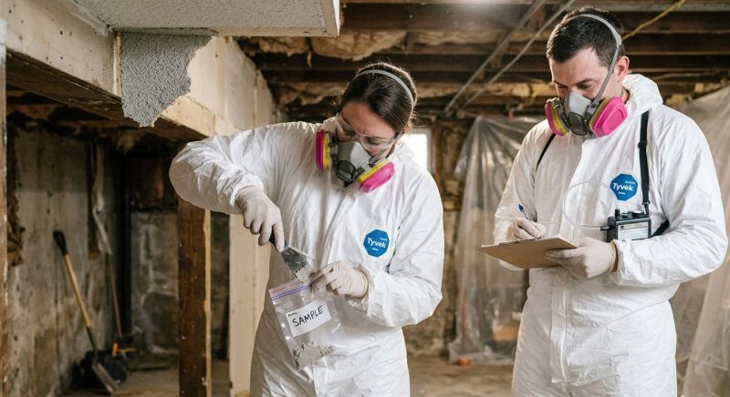 Ceiling Asbestos Testing in Bergen County, NJ