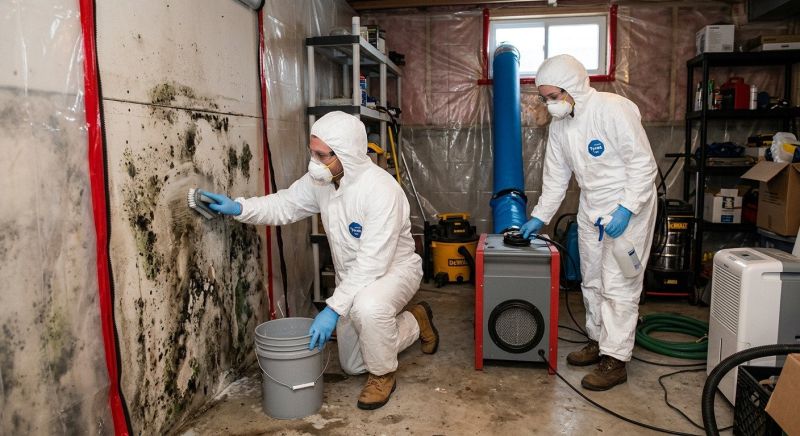 Basement Mold Removal in Dallas, TX