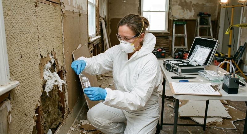 Ceiling Asbestos Testing in Somerset County, NJ
