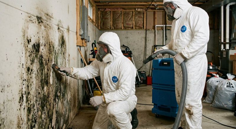Ceiling Mold Removal in Dallas, TX