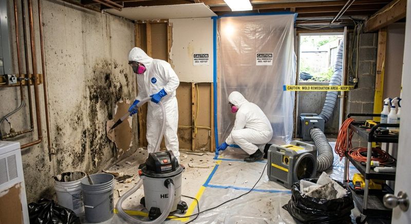 Garage Mold Remediation in Dallas, TX