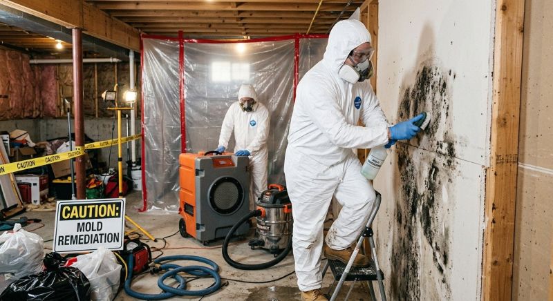 Garage Mold Remediation in Fort Worth, TX